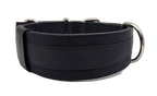 Canine Athletes 2" Pro-HD Heavy Duty Working Dog Collar Black Back
