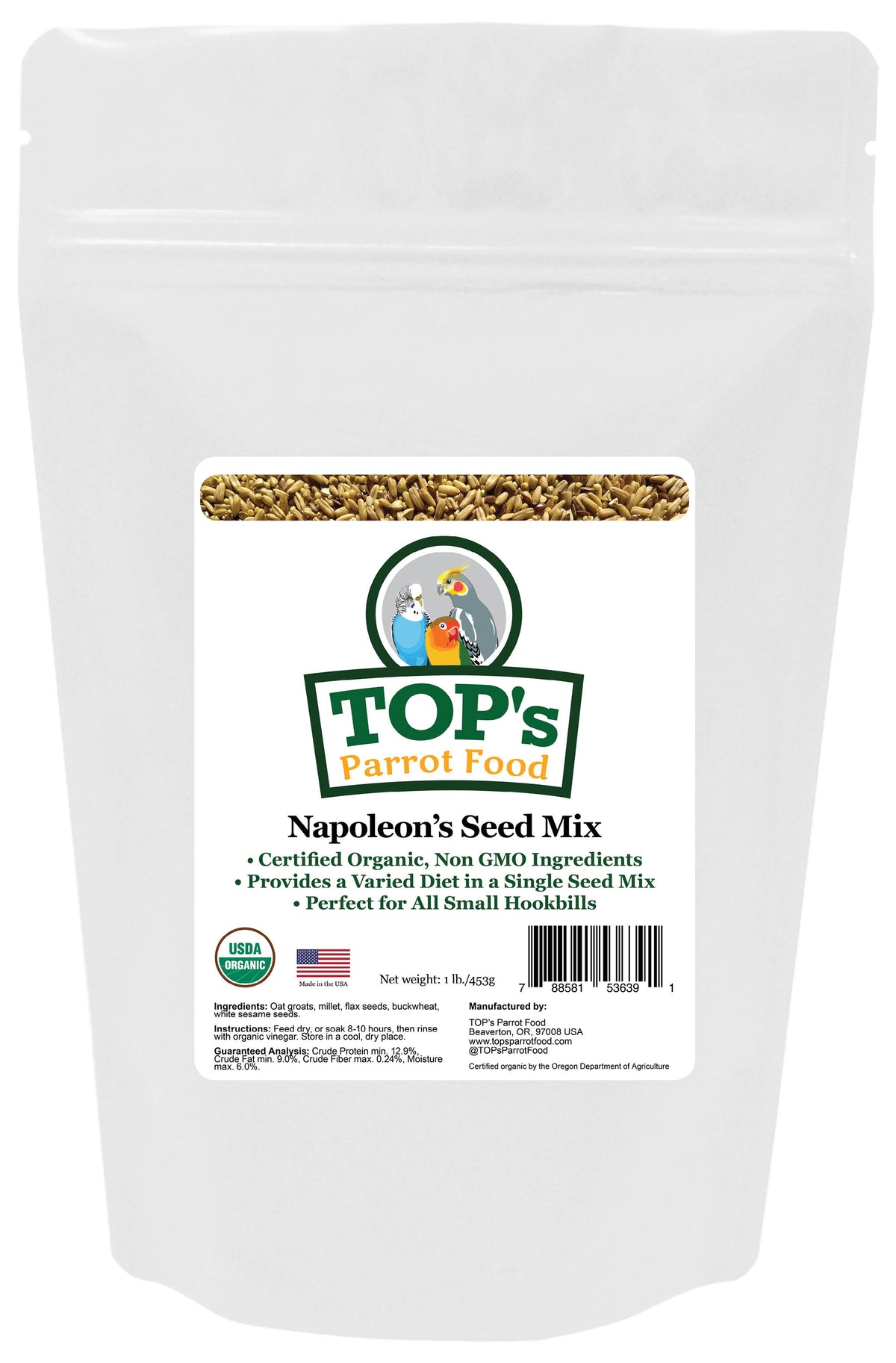 Organic Bird Seed Mix product image 1