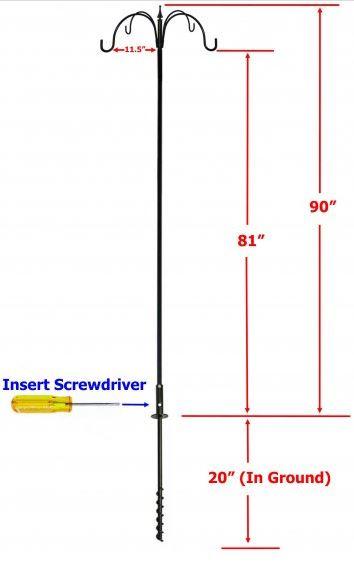 Bird Feeder Pole Set product image 3