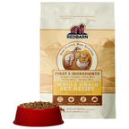 Best Turkey Dog Food. Redbarn Whole Grain Sky dog food package featuring Turkey, Chicken, Duck Meal, Turkey Meal, Chicken Meal.