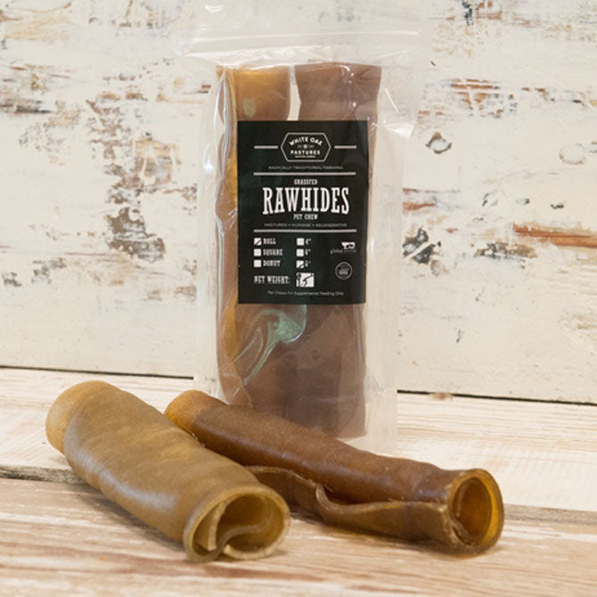 Grassfed Beef Rawhide Roll 10"