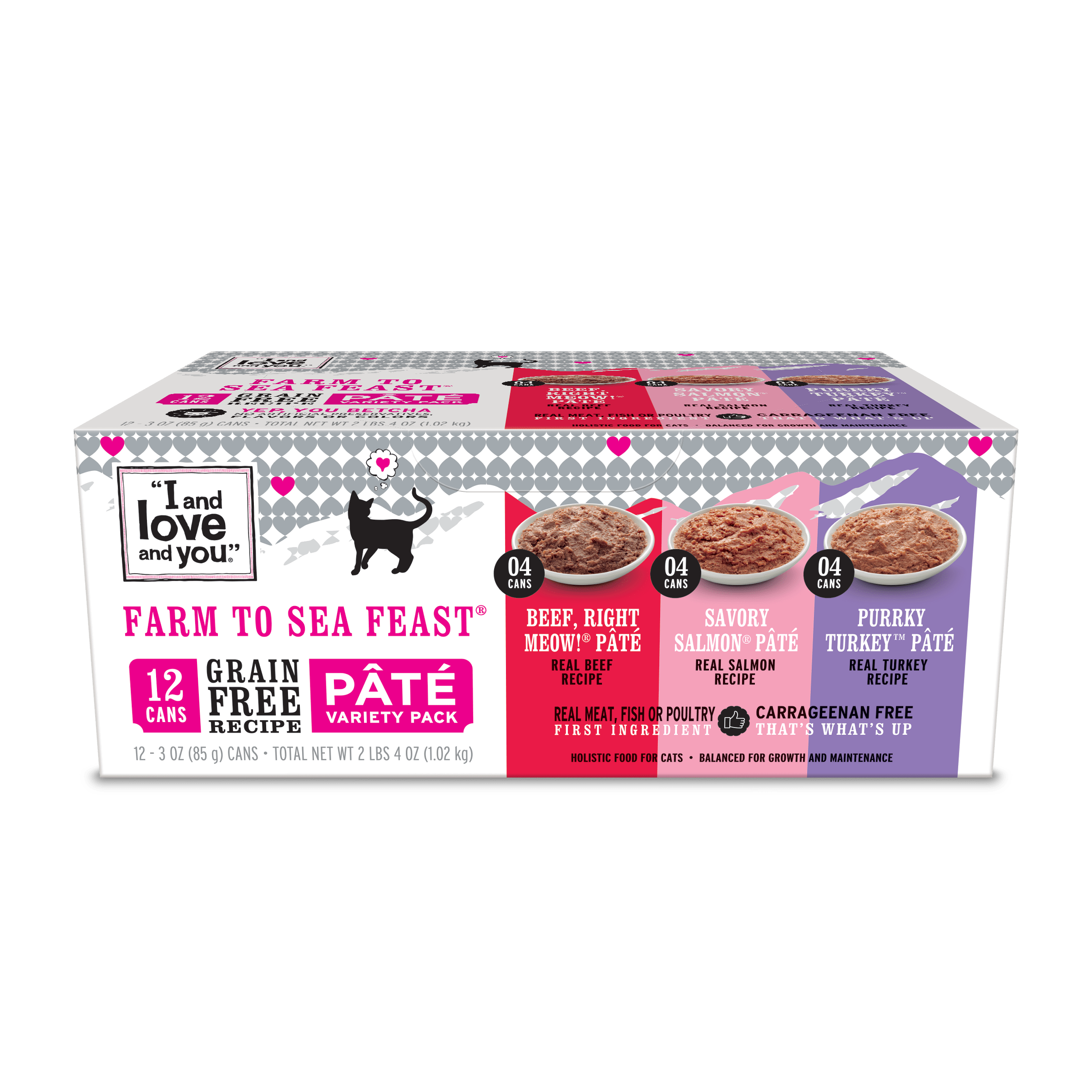 Original Recipe - Cat Can Variety Pack - Farm To Sea