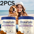 1-pack/ 2-pack Of Probiotics For Dogs, Supports Gut Health, Improves Digestion And Seasonal Reactions - Pork Flavor - 60 Softgels, Natural Plant-based Formula.