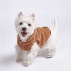 Brown Teddy Sherpa Fleece Dog Jacket product image 8