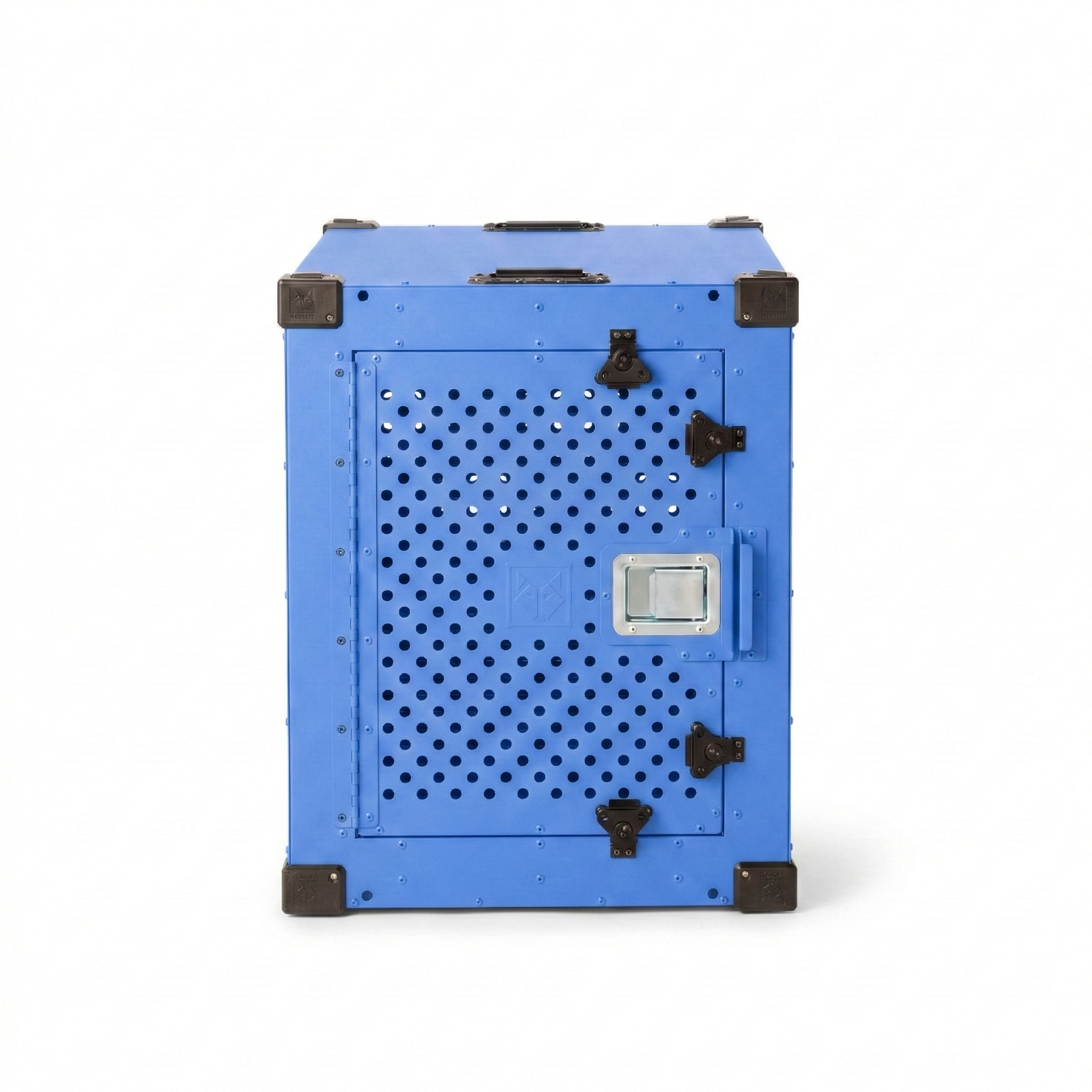 Heavy-Duty High Anxiety Dog Crate, 30" / Blue