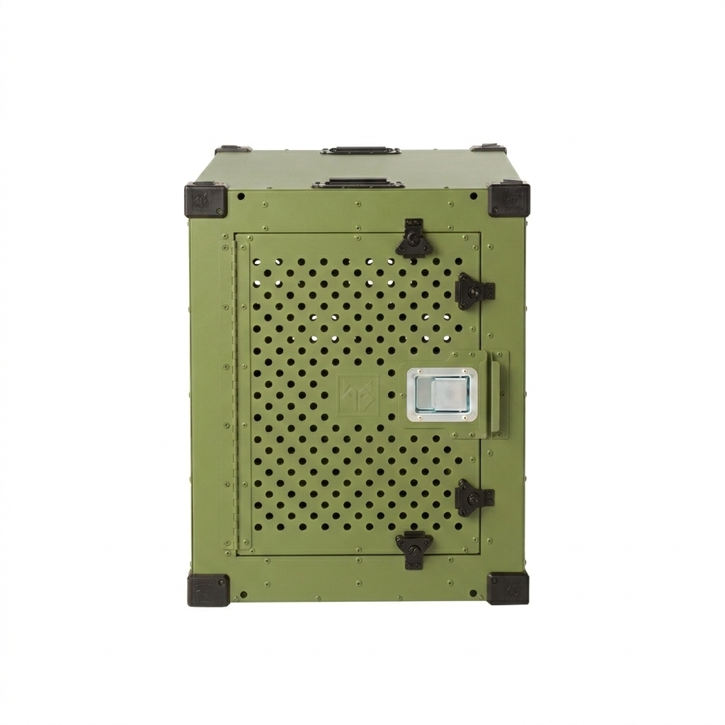 Heavy-Duty High Anxiety Dog Crate, 30" / OD Green