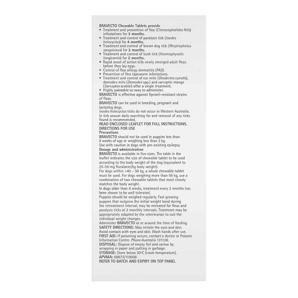 Dog Flea and Tick Chew product image 2