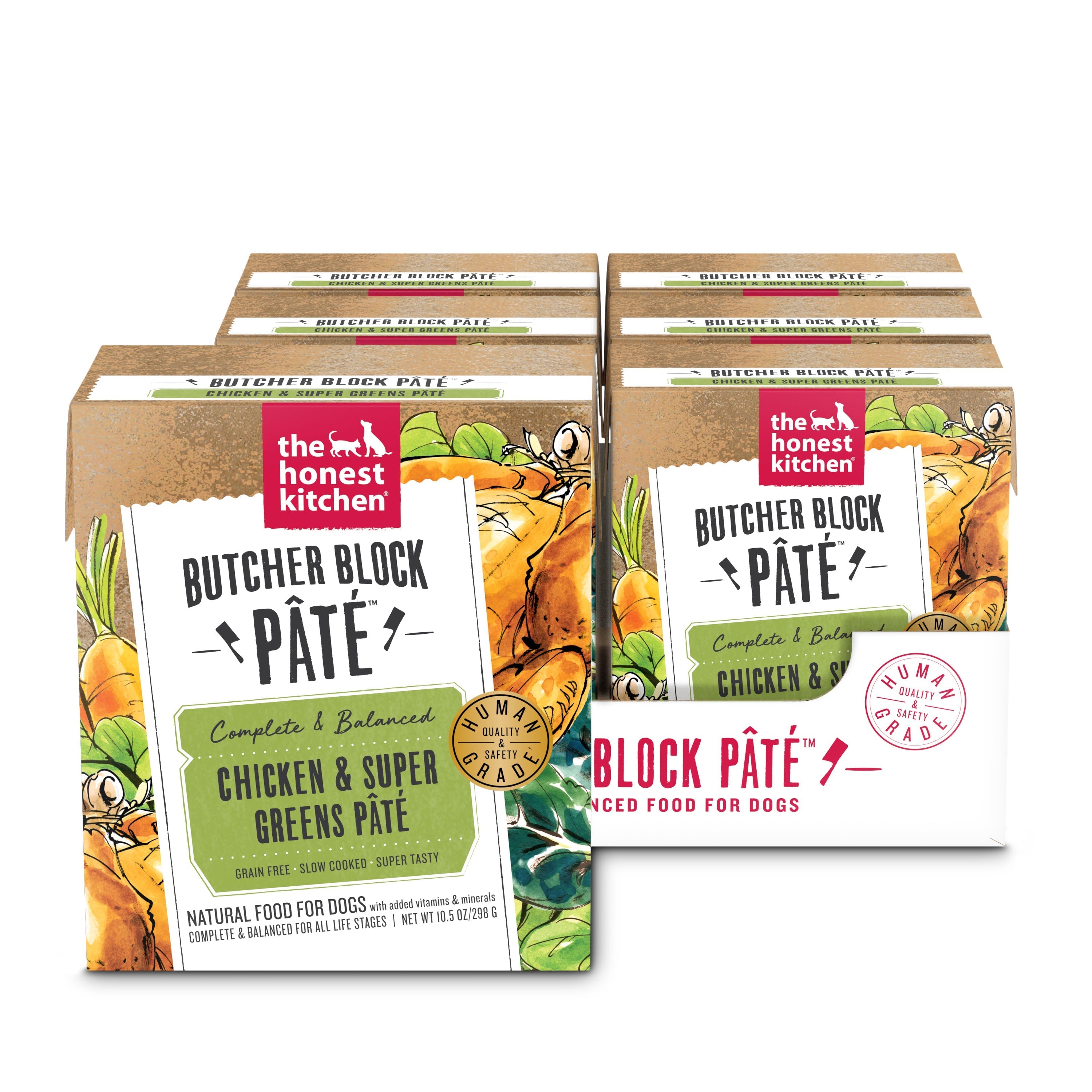 Chicken and Greens Wet Dog Food Pâté product image 1