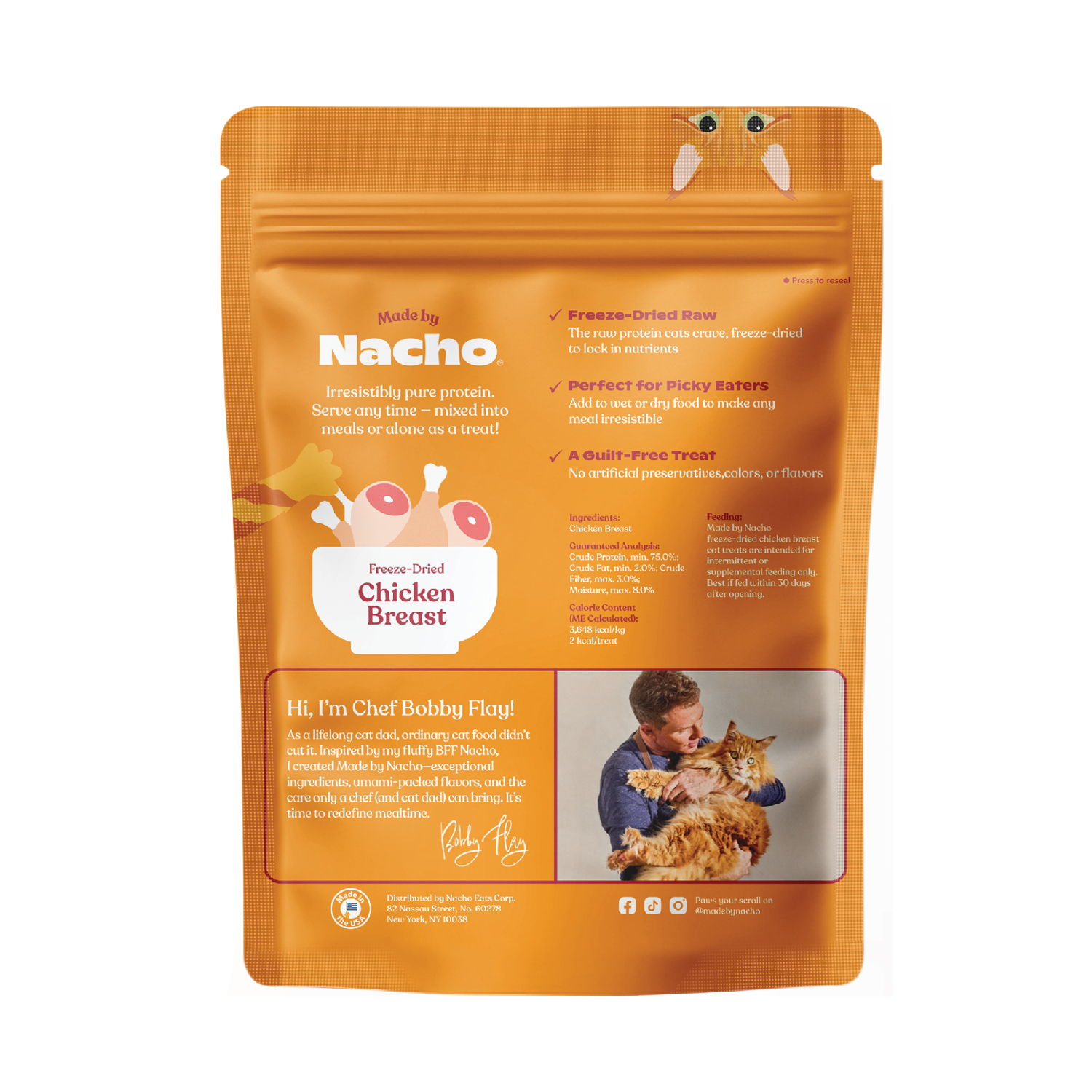 Freeze-Dried Chicken Breast Cat Treats product image 2