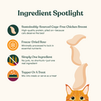 Freeze-Dried Chicken Breast Cat Treats product image 4