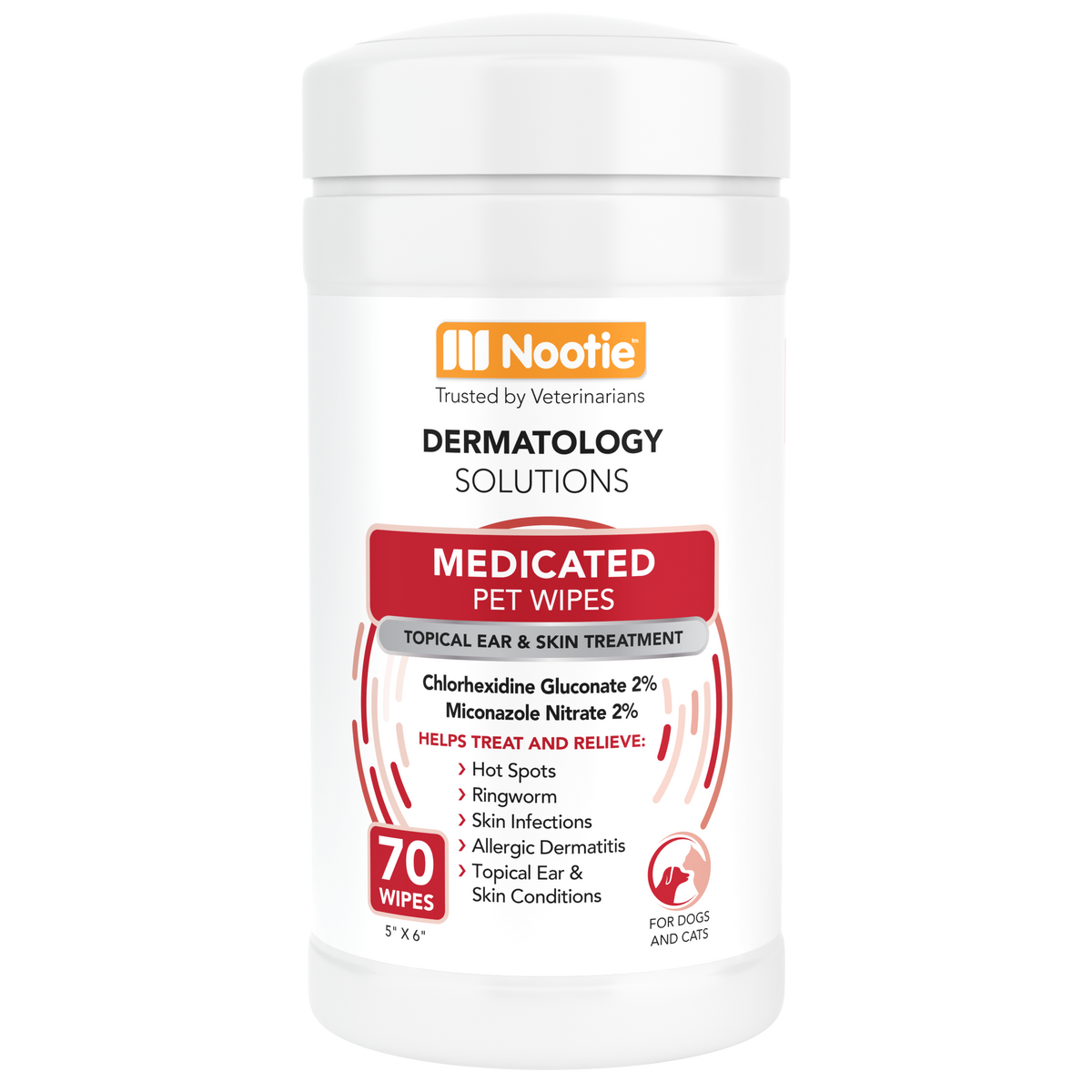 Medicated Pet Wipes product image 1
