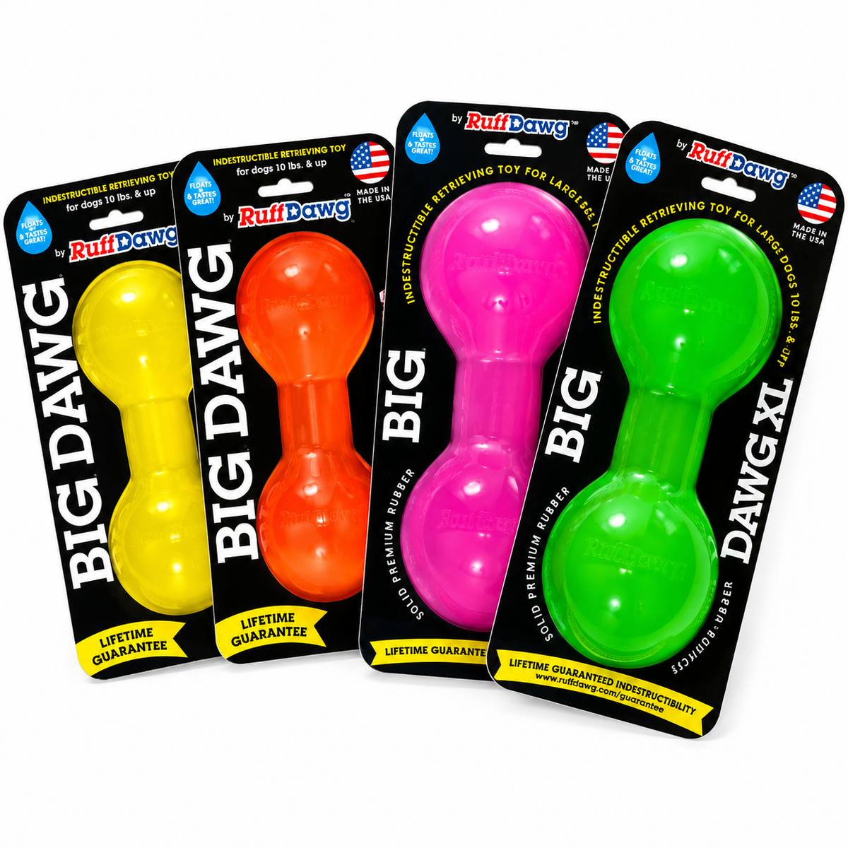 Rubber Dog Barbell Toy product image 1