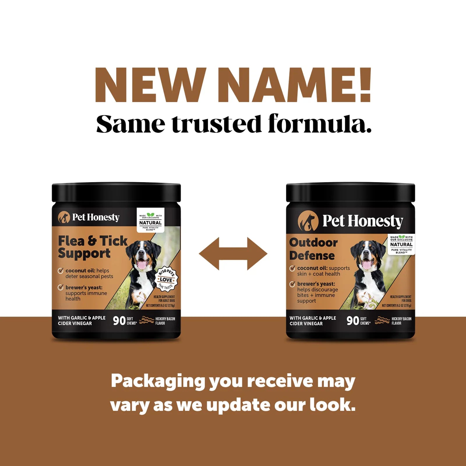 Flea + Tick Support for Dogs (Bacon Flavor) product image 2