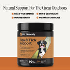 Flea + Tick Support for Dogs (Bacon Flavor) product image 3