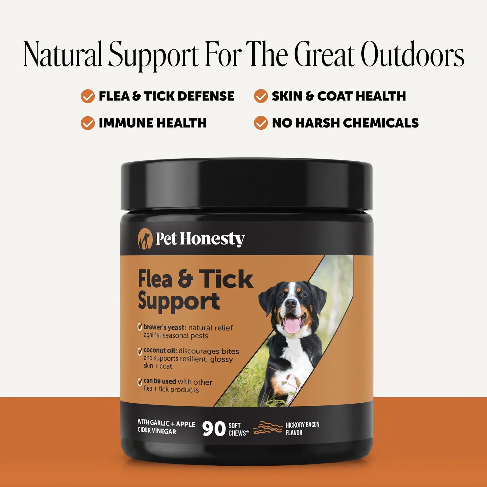 Flea + Tick Support for Dogs (Bacon Flavor) product image 3