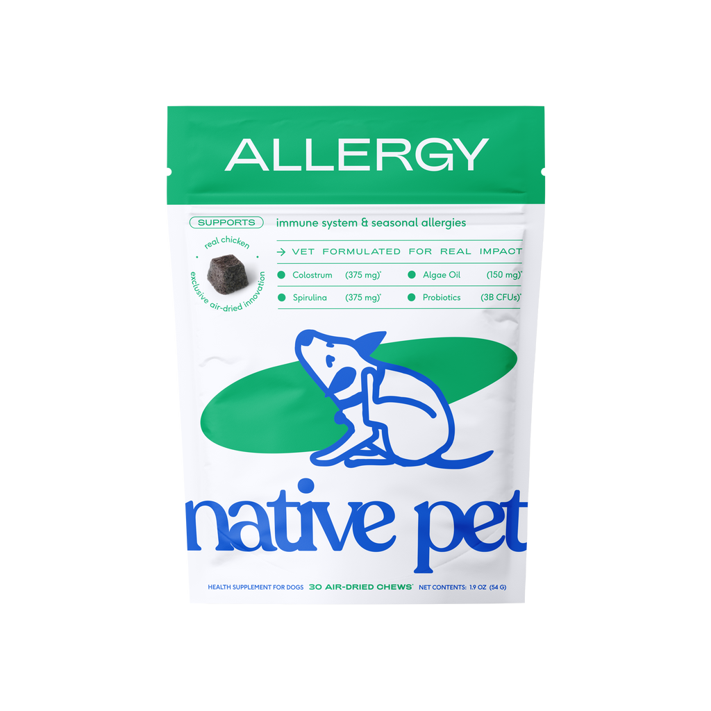 Native Pet Allergy Chews for Dogs - Product Render [hide]