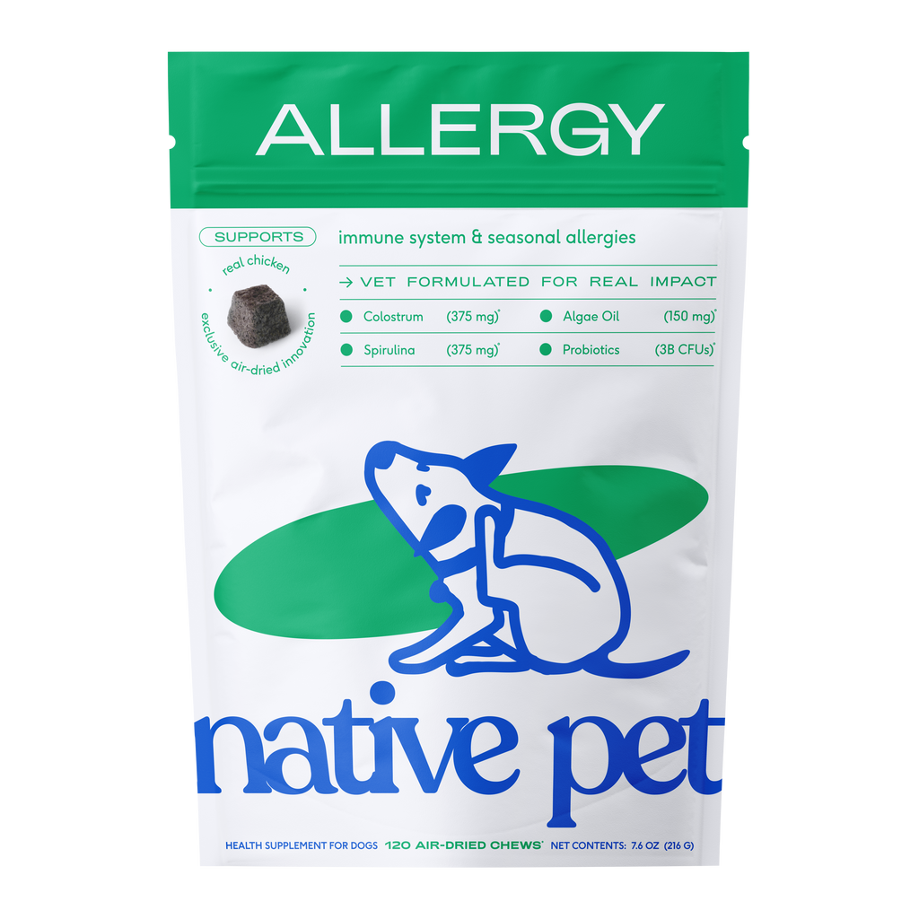 Native Pet Allergy Chews for Dogs - Product Render [hide]