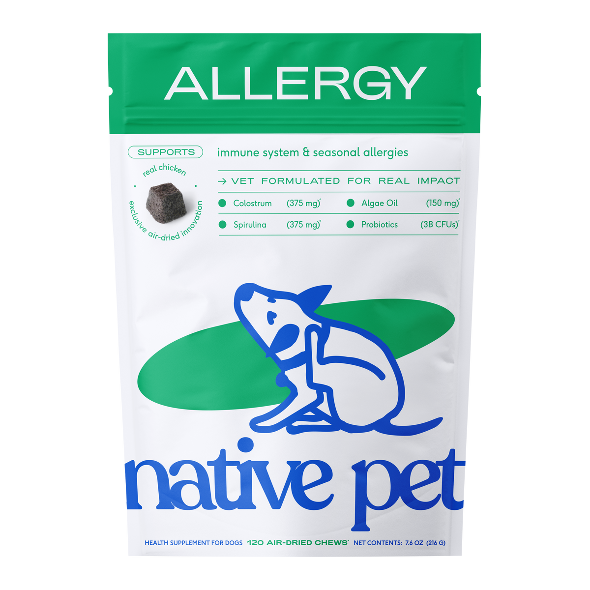 Dog Allergy and Immune Support Chews, 30 chews
