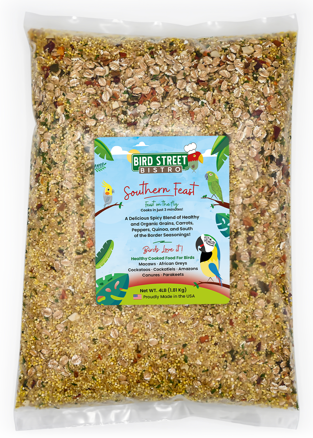 Parrot Food Mix 4 lbs