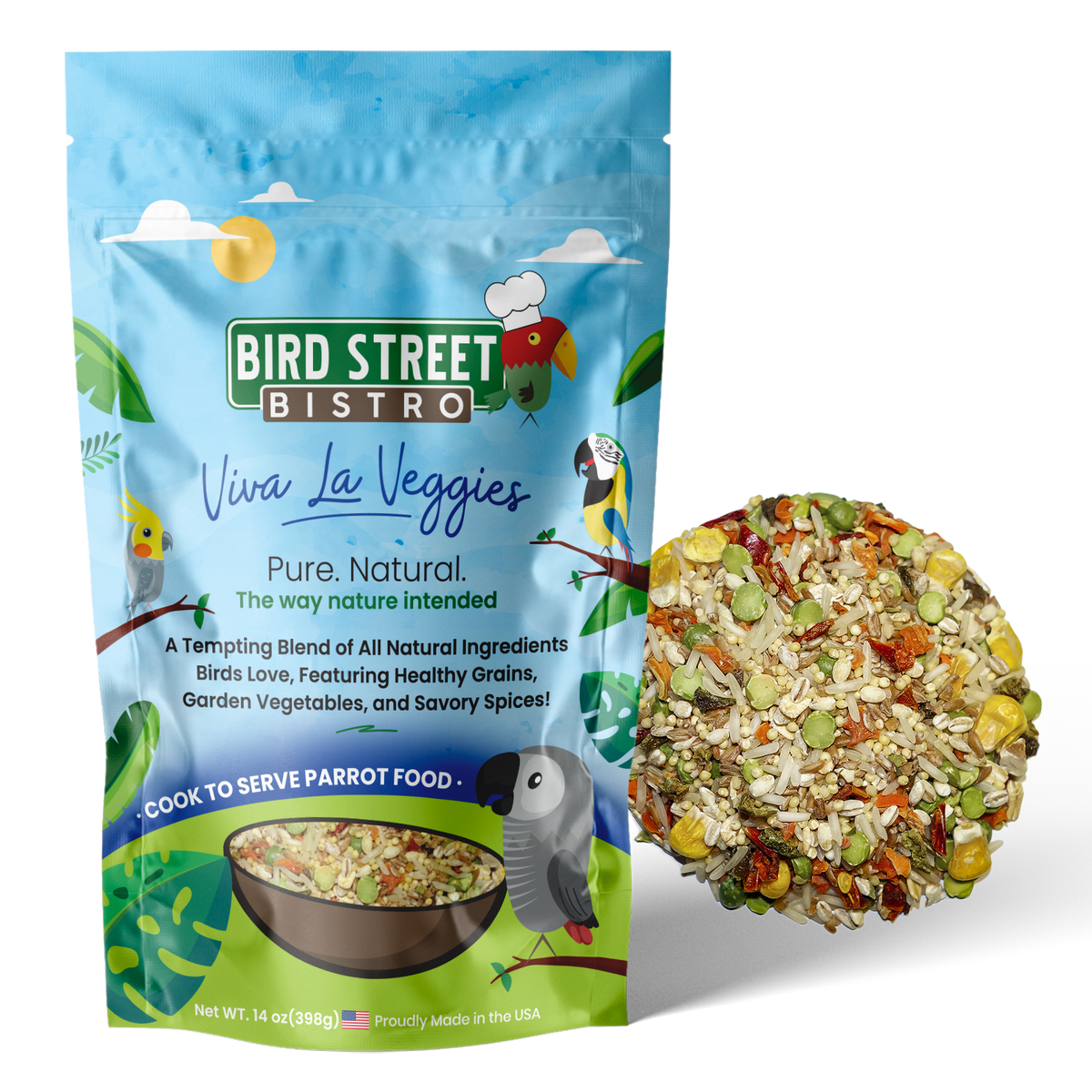 Vegetable Parrot Food product image 1