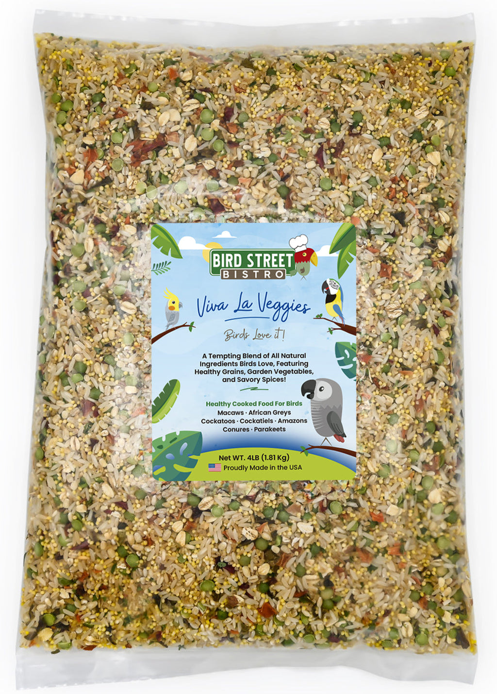 Vegetable Parrot Food product image 8