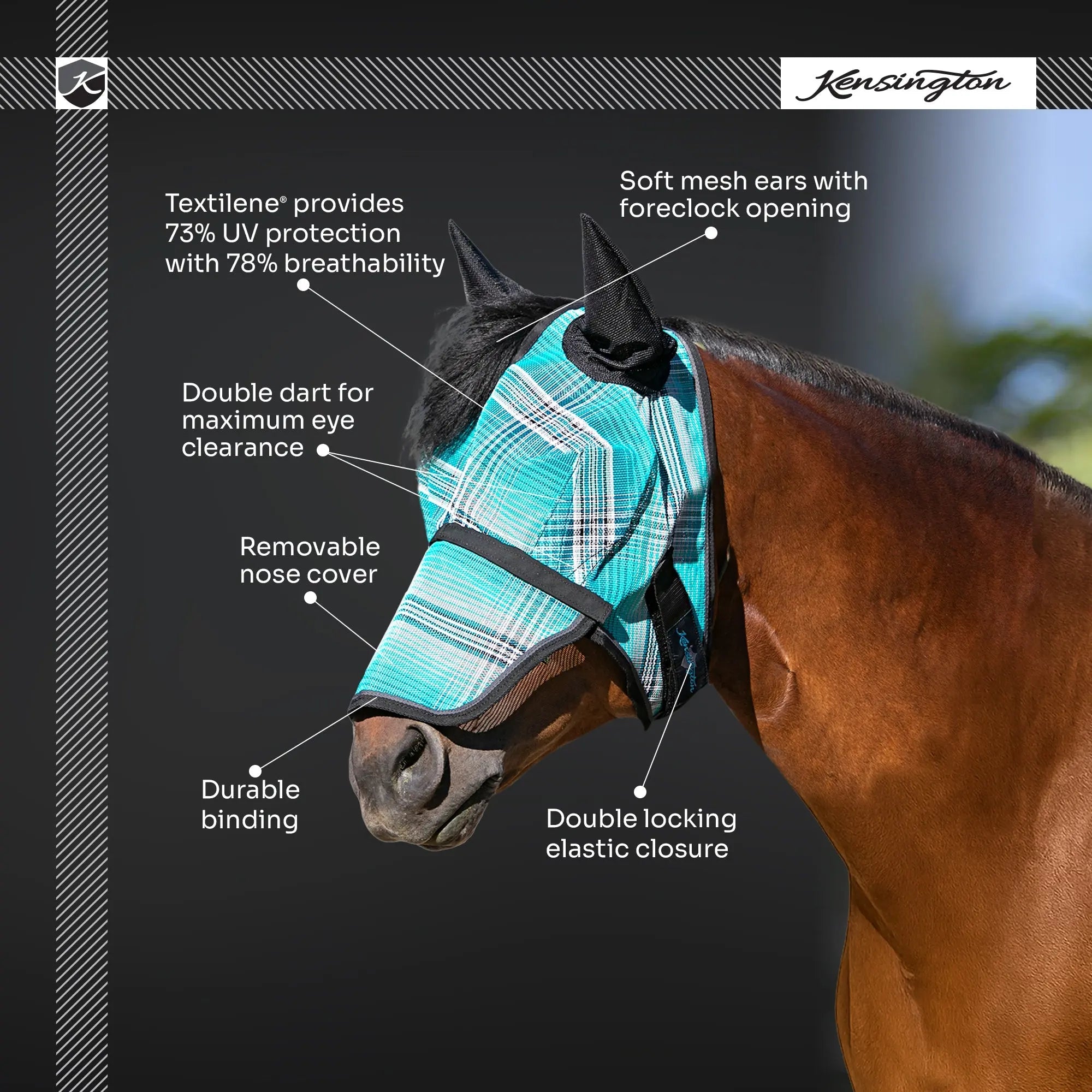 Horse Fly Mask product image 10