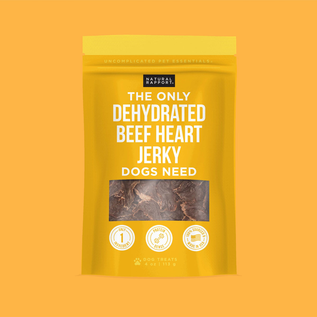 Dehydrated Beef Heart Dog Treats product image 1