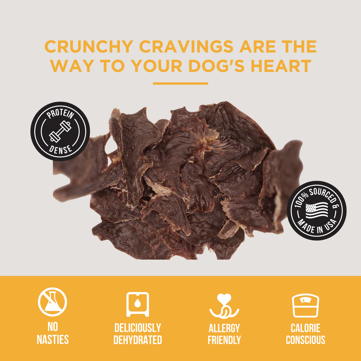 Dehydrated Beef Heart Dog Treats product image 4