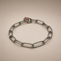 Long Link Dog Collar product image 1