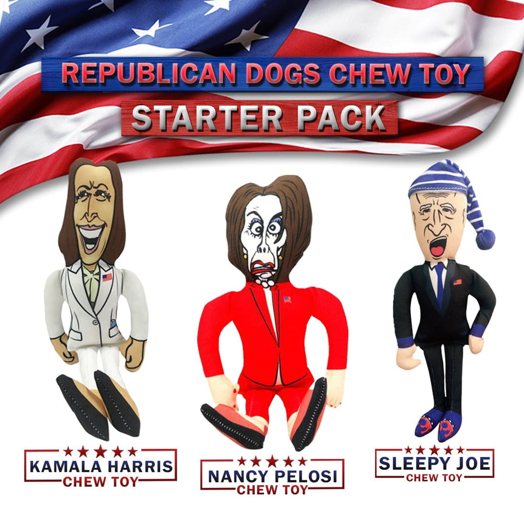 Political Character Plush Dog Toy Three-Pack product image 2