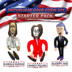 Political Character Plush Dog Toy Three-Pack product image 2