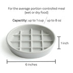 Porcelain Slow Feeder Cat Bowl product image 6