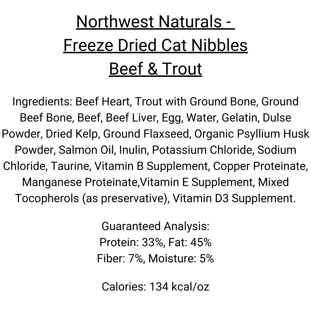 Freeze-Dried Raw Cat Food Nibbles product image 10