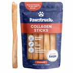 Product image of the Pawstruck Large Beef Collagen Sticks 5 count. Best Collagen Chews for Dogs. Best Collagen Sticks