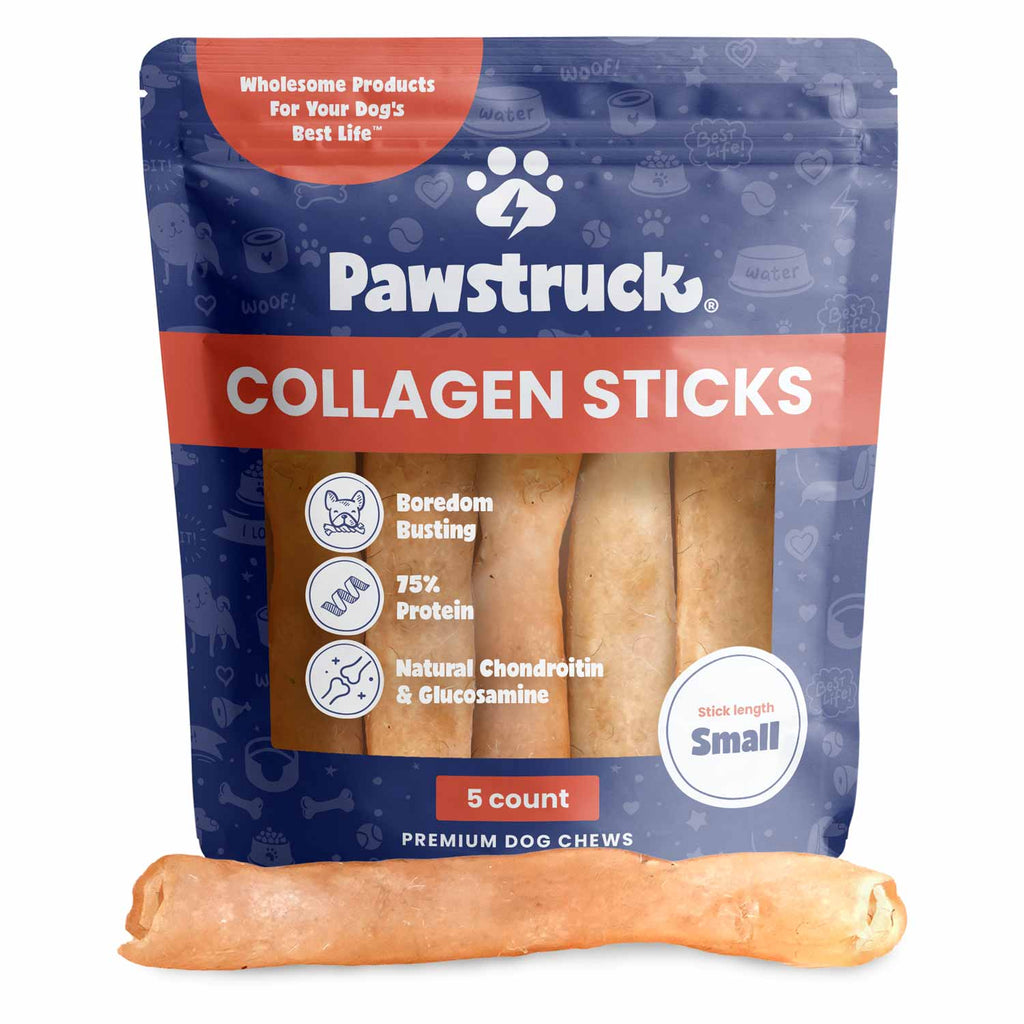 Beef Collagen Stick Dog Chews, Small / 5 Sticks