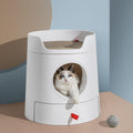 Semi-Closed Cat Litter Box product image 1