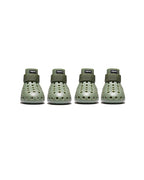 wagwellies mojave dog booties sage green