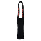 French Linen Interactive Dog Tug Toy, 3" x 8" / Black Linen / 1 Handle