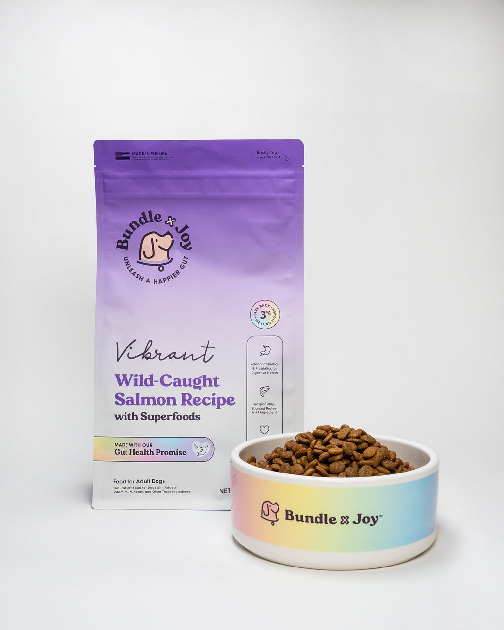 Vibrant | Wild-Caught Salmon Recipe with Superfoods Dog Food
