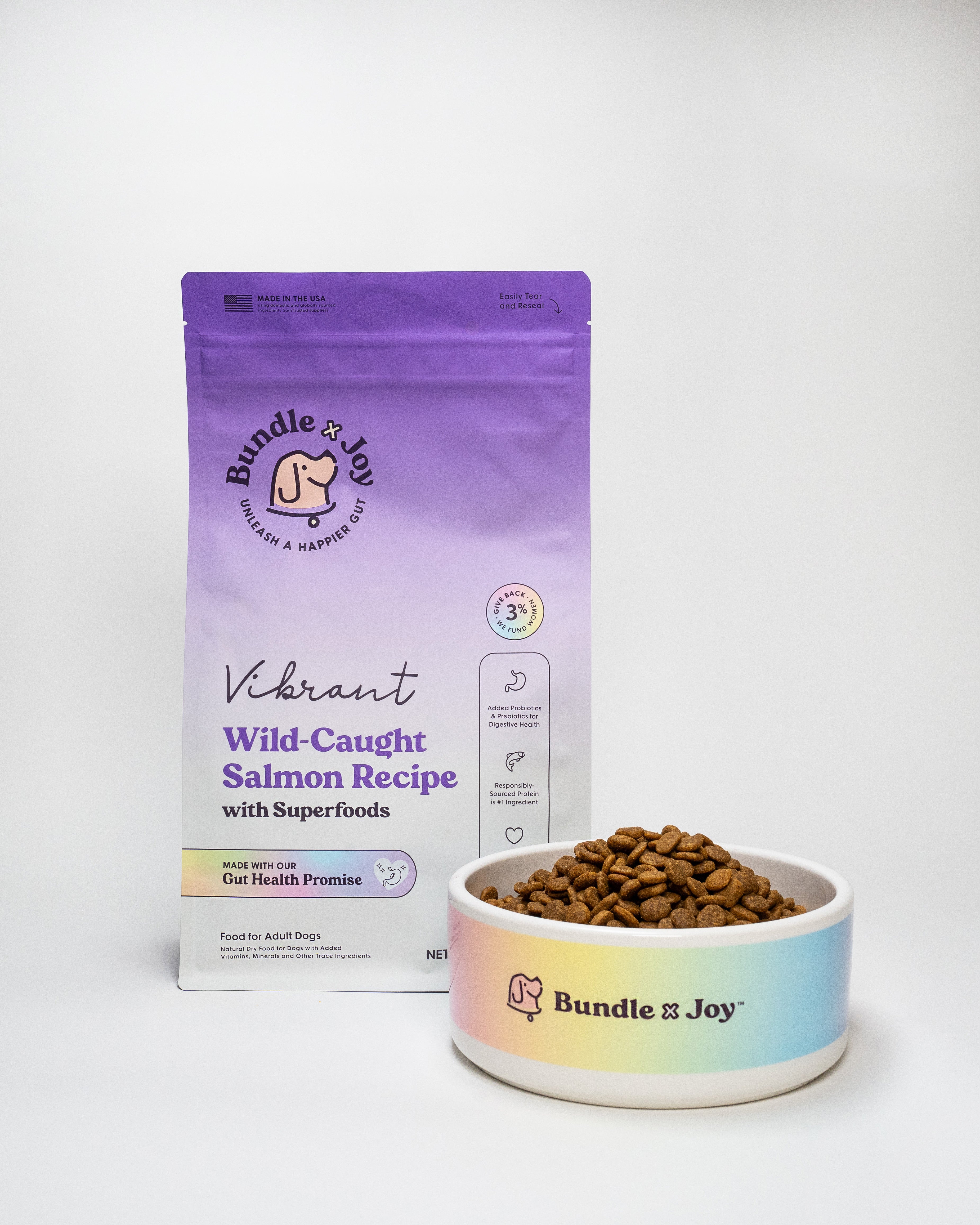 Vibrant | Wild-Caught Salmon Recipe with Superfoods Dog Food