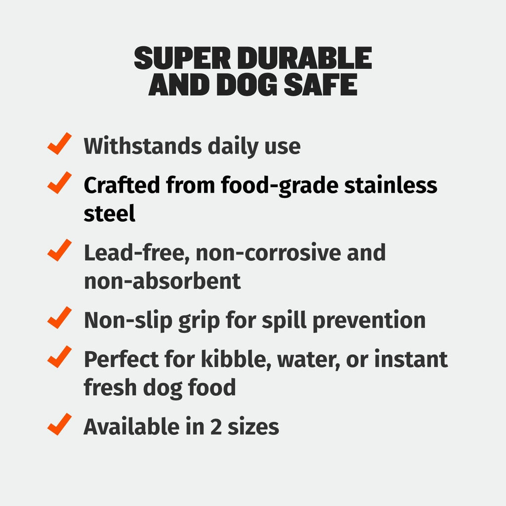 Heavy Duty Stainless Steel Dog Bowl product image 3