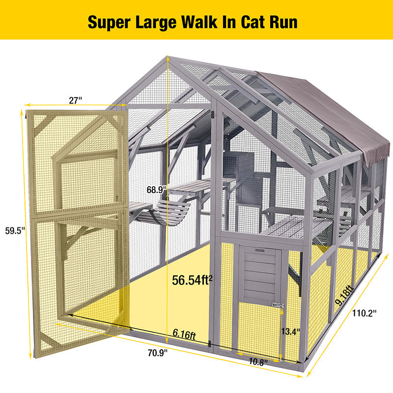 Walk-In Outdoor Cat Enclosure product image 10
