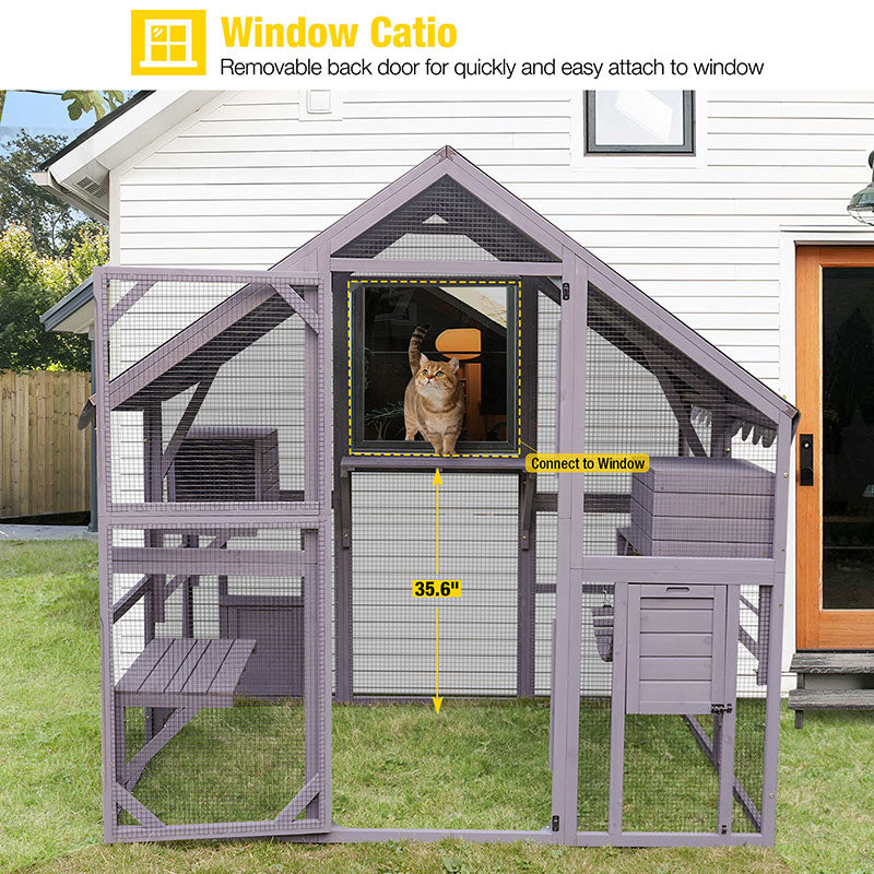 Walk-In Outdoor Cat Enclosure product image 19