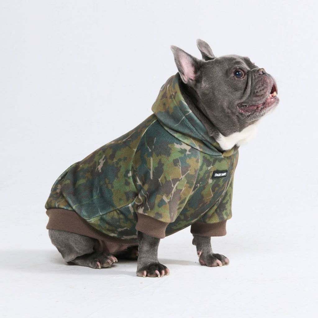 Stretch Fleece Camo Dog Hoodie product image 5