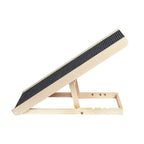 Adjustable Folding Dog Ramp, Natural
