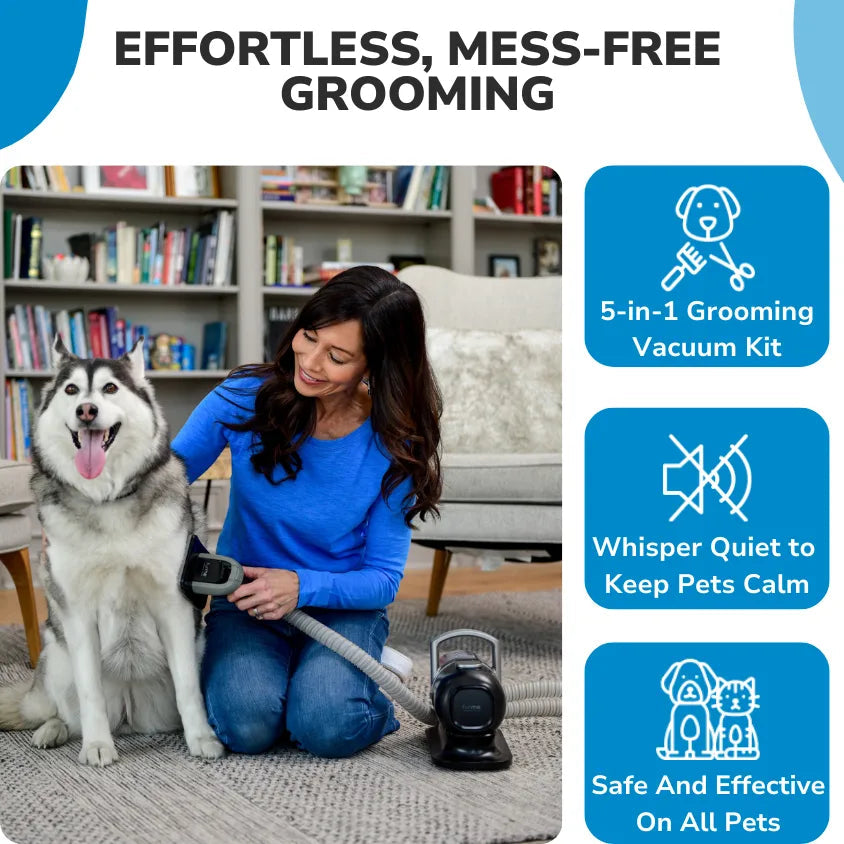 Five-in-One Pet Grooming Vacuum Kit product image 2