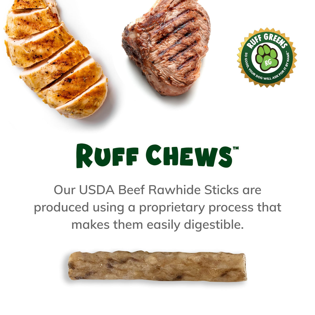 Beef Rawhide Dental Chews for Dogs product image 3