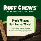 Beef Rawhide Dental Chews for Dogs product image 5