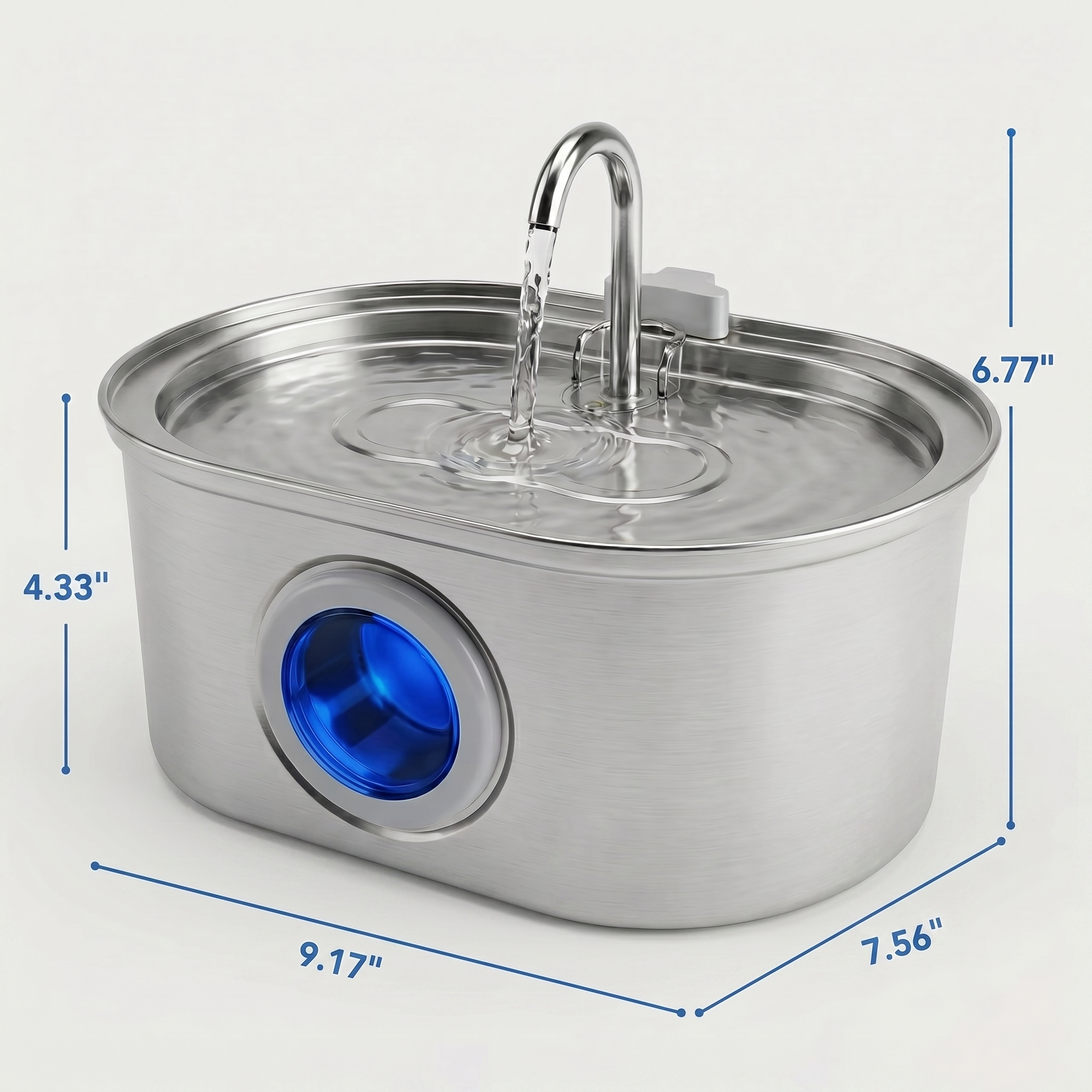 Stainless Steel Pet Water Fountain product image 12