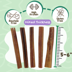 Mixed-Thickness 5–6 Inch Beef Bully Sticks product image 2